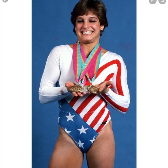 Asics Other - Vintage 1984 USA Wins Olympic Gold! Leotard